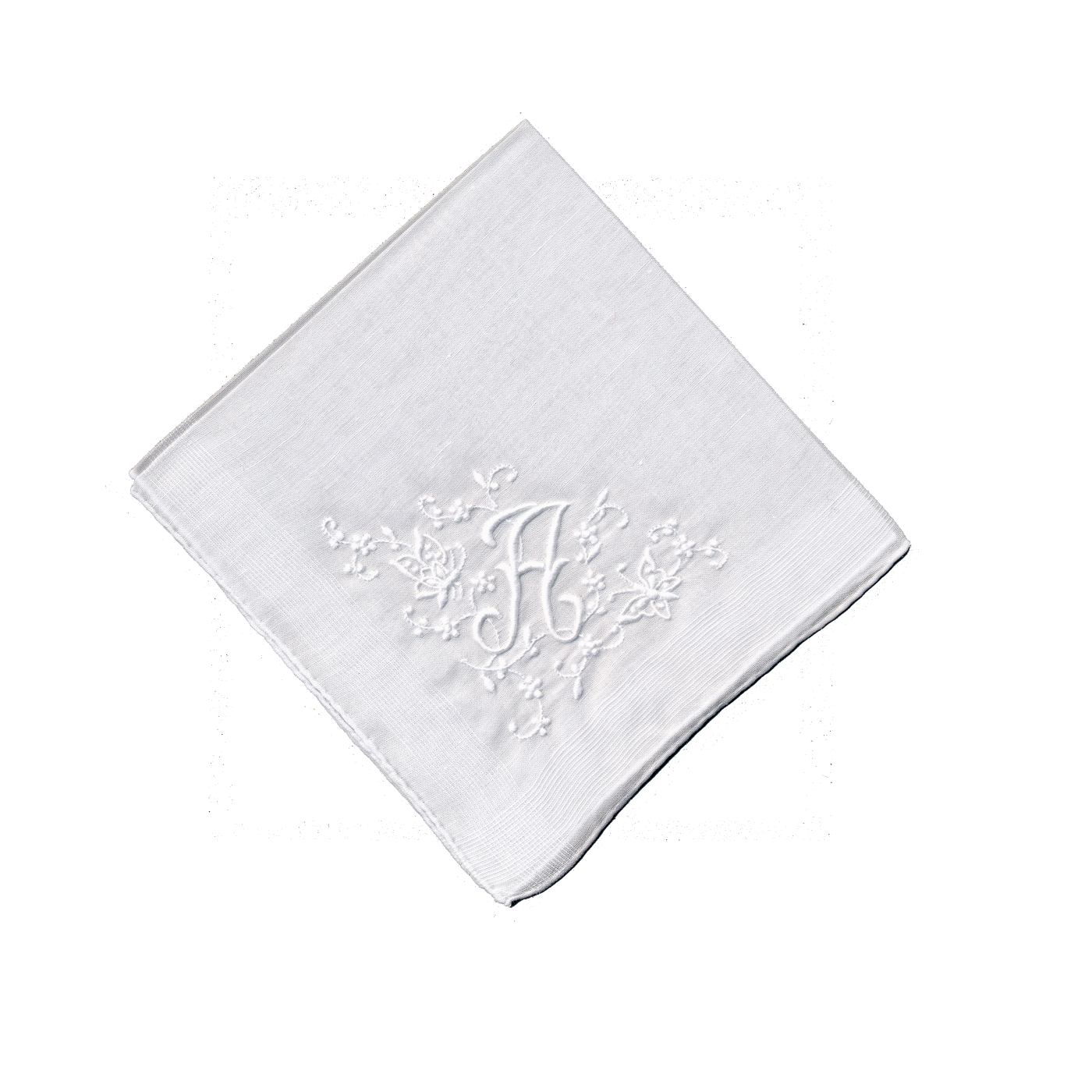 Ladies handkerchief monogram linen fine 315 | Ebneter & Biel